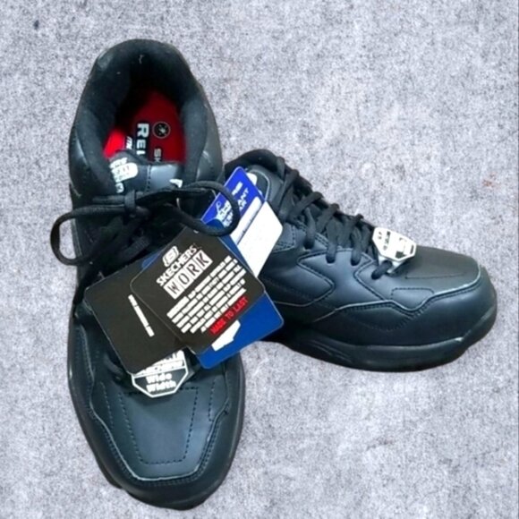 Sketcher Men's Size 7 Wide Relaxed Fit Work Shoes - Picture 1 of 7